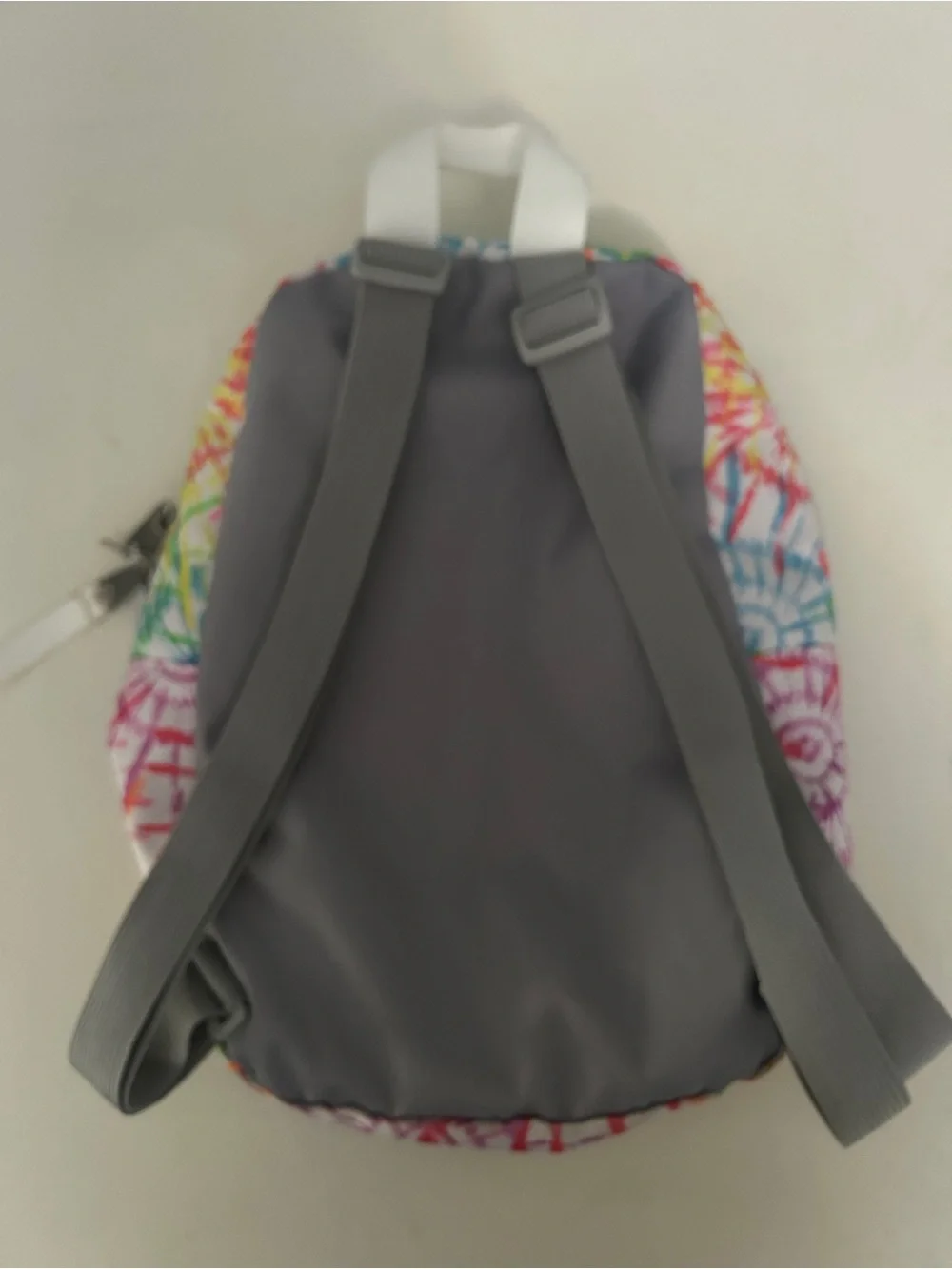 Jansport Multicolor Tie-Dye Canvas Backpack